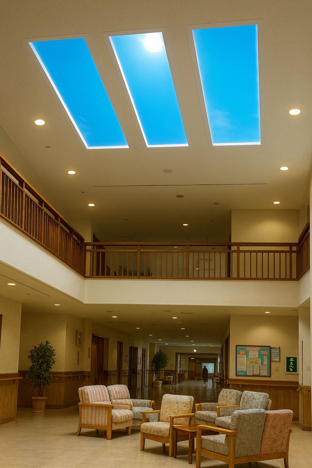 Последние блоги о компании Решения по освещению крыш для домов престарелых