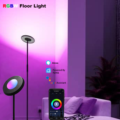 Купить CCT 2700K-5000K RGB Угловой торшер Alexa Voice Control 24V Dimmable Производство в сети