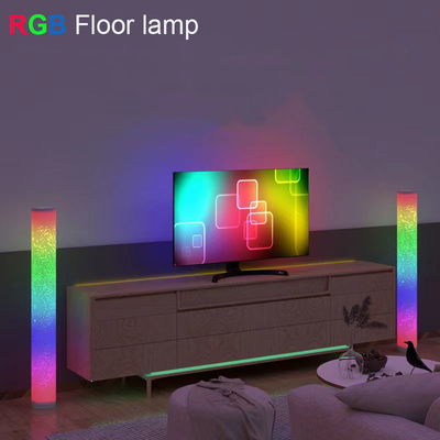 Купить Угловой напольный торшер RGB с регулируемой яркостью Управление приложением ‎44,5x14x14CM Производство в сети