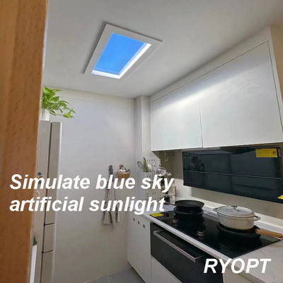 Купить 2*2ft 110V AC искусственный солнечный фонарь, без рамки 600x600 светодиодный панельный свет Производство в сети