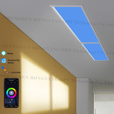 Tuya WiFi BT Control LED Skylight Panel Снижаемая цветовая температура 2100-7000K