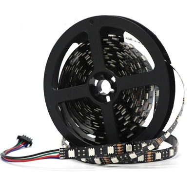 100ft 50ft Outdoor 5050 RGB LED Strip Водонепроницаемая 10-метровая черная печатная плата