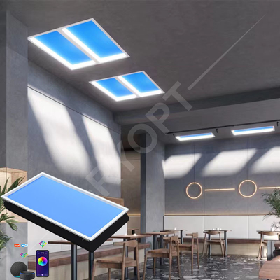 Практичная панель искусственного дневного света мощностью 200 Вт, 120x60 RGB, встраиваемая