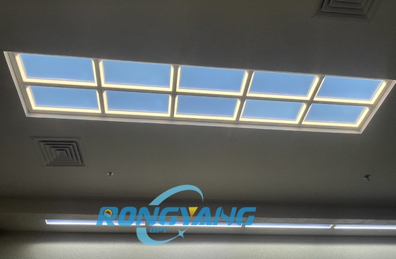 Slim Sky LED Panel Light Smart Control Soft Blue Sky Effect LED Skylight Panel для потолка Резервная высота 70 мм